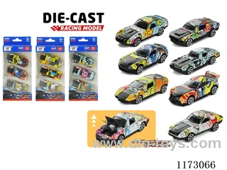 1:64 free wheel alloy car 3PCS