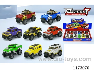 1:64 pull back alloy car 12PCS