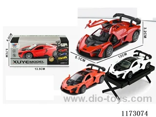 1:36 pull back alloy car 1PCS (openable door)