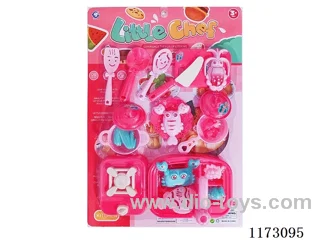 kitchen set 2 colors mixed