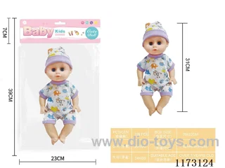 31CM Walleye Doll with 4-tone IC (3*AG13 included)
