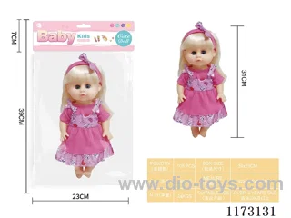 31CM Walleye Doll with 4-tone IC (3*AG13 included)