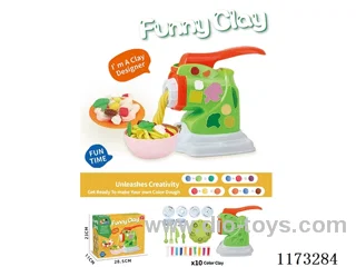 Colored clay set