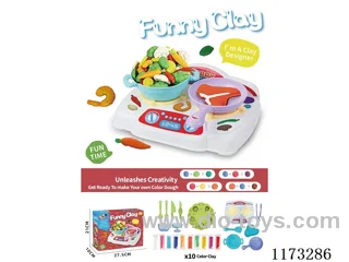 Colored clay set