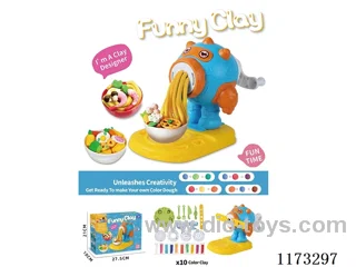 Colored clay set