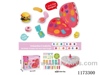 Colored clay set