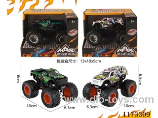 1：16 free wheel alloy car