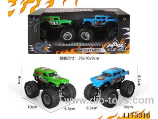 1：16 free wheel alloy car