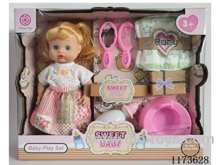 12inch doll with 6IC included 3*AG13