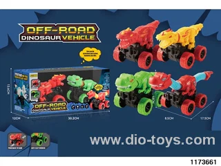 Dinosaurs vs. Vehicles