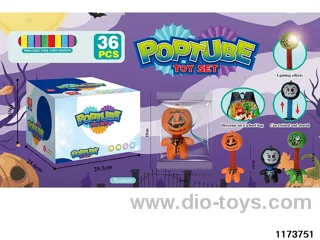 Lighted retractable doll