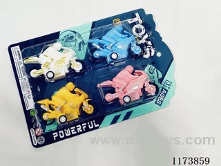 pull back motorcycles 4PCS