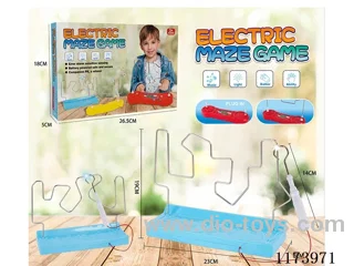 Puzzle electric touch maze