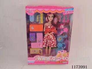 11 inch large foot 9-joint Barbie doll