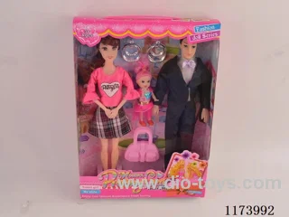 11 inch large foot 9-joint Barbie doll