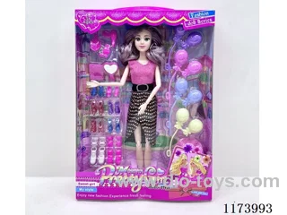 11 inch 11 joint solid body Barbie doll