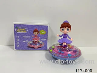 Scene Lighting Electric Frisbee Music Wanxiang Princess (Doll)