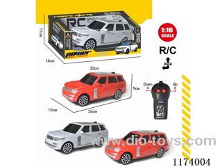 1:16 2ch rc car not included battery 2colors mixed