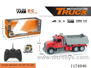 4ch rc dump truck