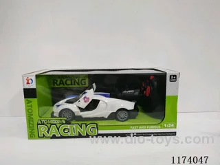 1: 24 6ch rc car with spray 2 colors mixed not included battery