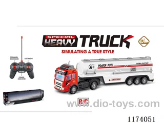 4ch rc tanker truck (with simulated sound-light forward/backward/steering sound