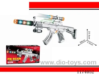 Light music vibrating gun