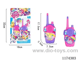 Ponies Walkie Talkie