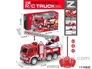 4ch RC car with lights and sounds (electricity included)