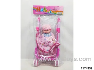 Iron stroller + baby boy