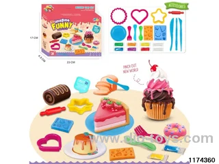 DIY Colorful Clay Set