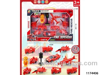 Pull back car set