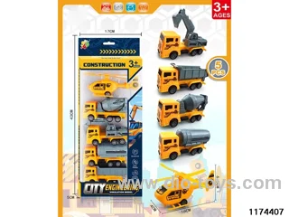 Pull back car set