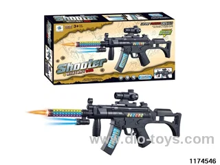 Electric sound and light gun