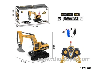 1:22 6ch RC car With light and sound
