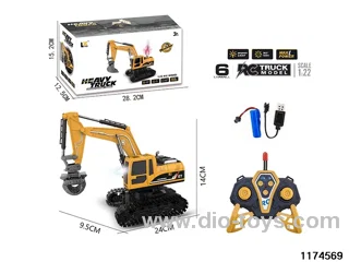 1:22 6ch RC car With light and sound