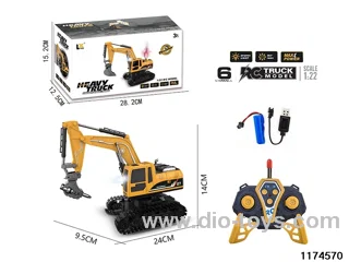 1:22 6ch RC car With light and sound
