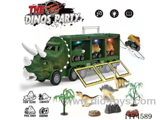 Lights and Music Dinosaur Storage Cart
