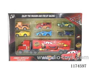 Cars Carrying Case 7pcs