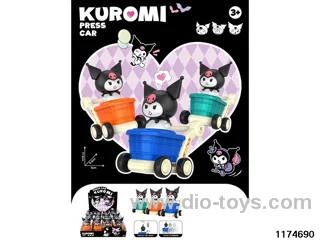 Press and slide toy car