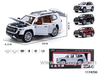 1:24 Pull Back Alloy Car