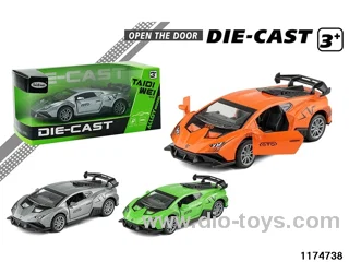 Alloy Pull Back Car