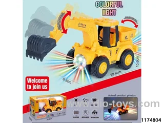 Electric sound and light digger
