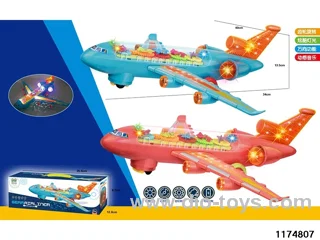 Universal lighted musical airplane not included battery