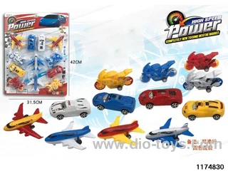 pull back Airliner Sports Car Set