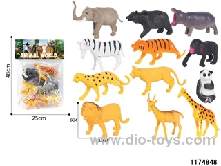 Wild animals (12pcs)