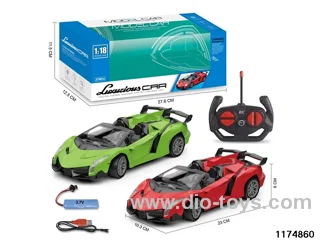 1:18 4ch RC car (electricity included)