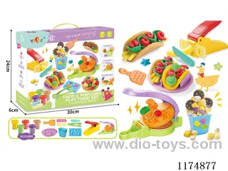 colored clay set