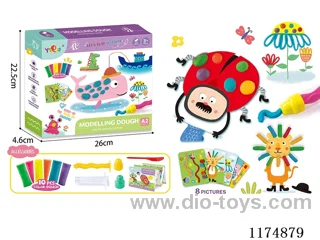 colored clay set