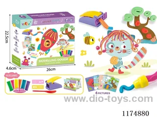 colored clay set