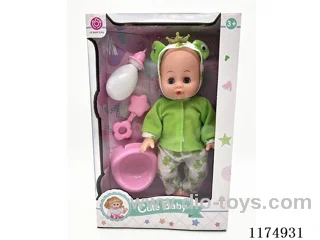 14” Animal Doll with 6 Voices, Accessories, included 3*AG13 Batteries